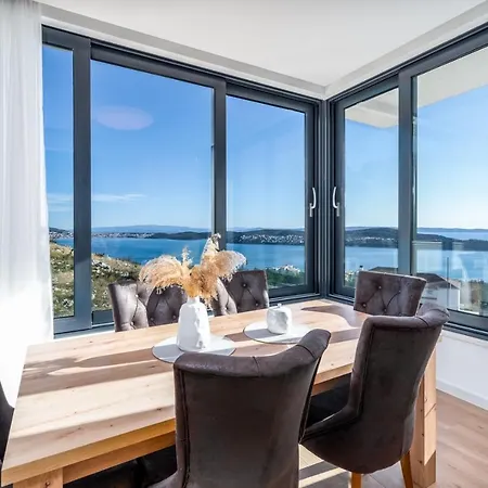 Villa New Astera -heated Pool, 4 Bedrooms, And Sea Views