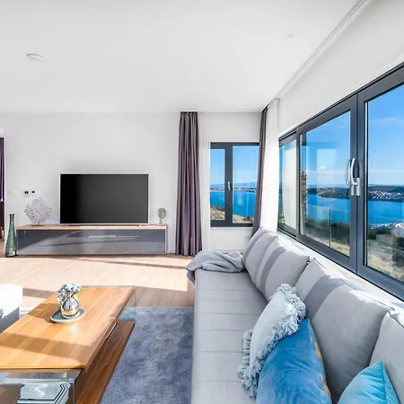 Villa New Astera -heated Pool, 4 Bedrooms, And Sea Views *
